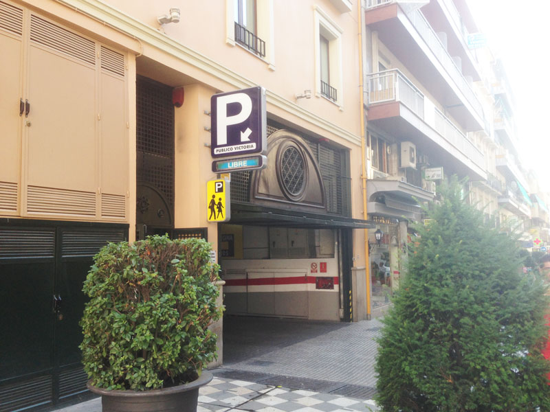 Parking en el centro de Granada: Parking Victoria